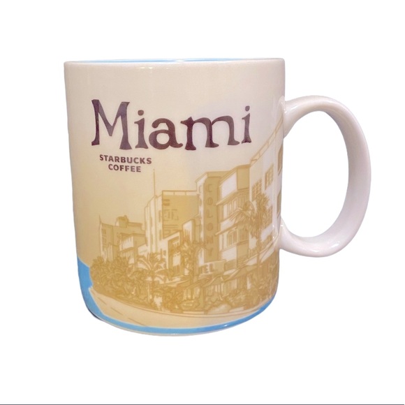 *NEW* Starbucks Miami You Are Here Collection Mug Cup - Picture 1 of 2